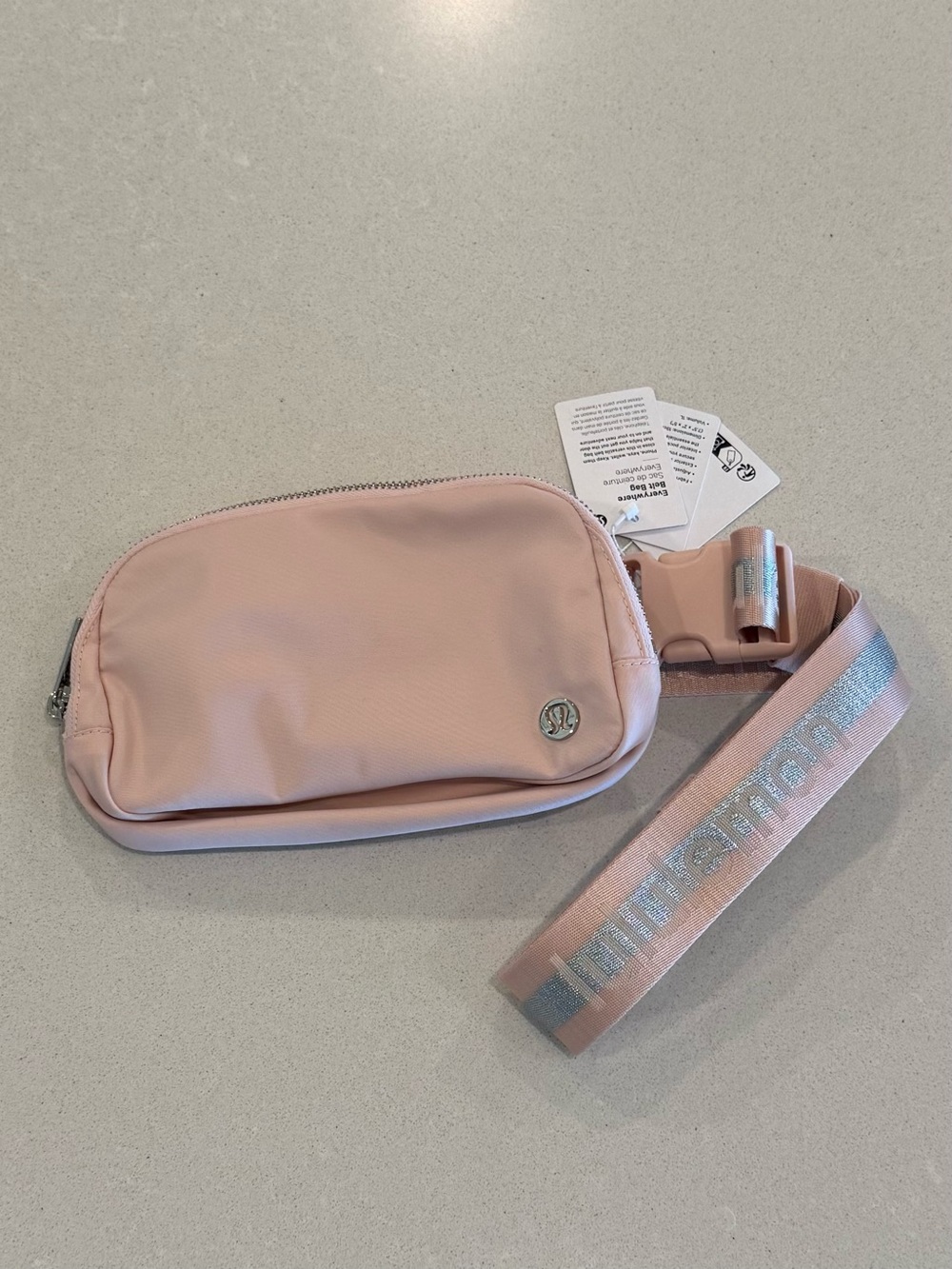 lululemon athletica Pink Crossbody Belt Bag